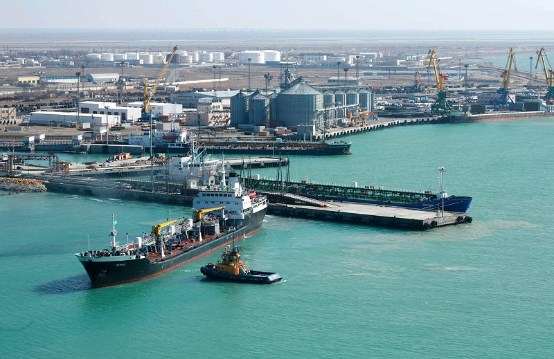 بندر کوریک قزاقستان کریدور میانی را با افزایش جریان بار تقویت می کند
