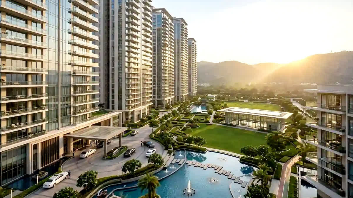 فروش پنت هاوس 271 کرور روپیه «The Dahlias» DLF در Gurugram