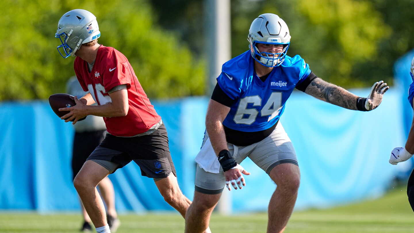 Lions C Cade Mays به دلیل آسیب دیدگی مچ دست برای مدت "قابل توجهی" از بازی خارج شد