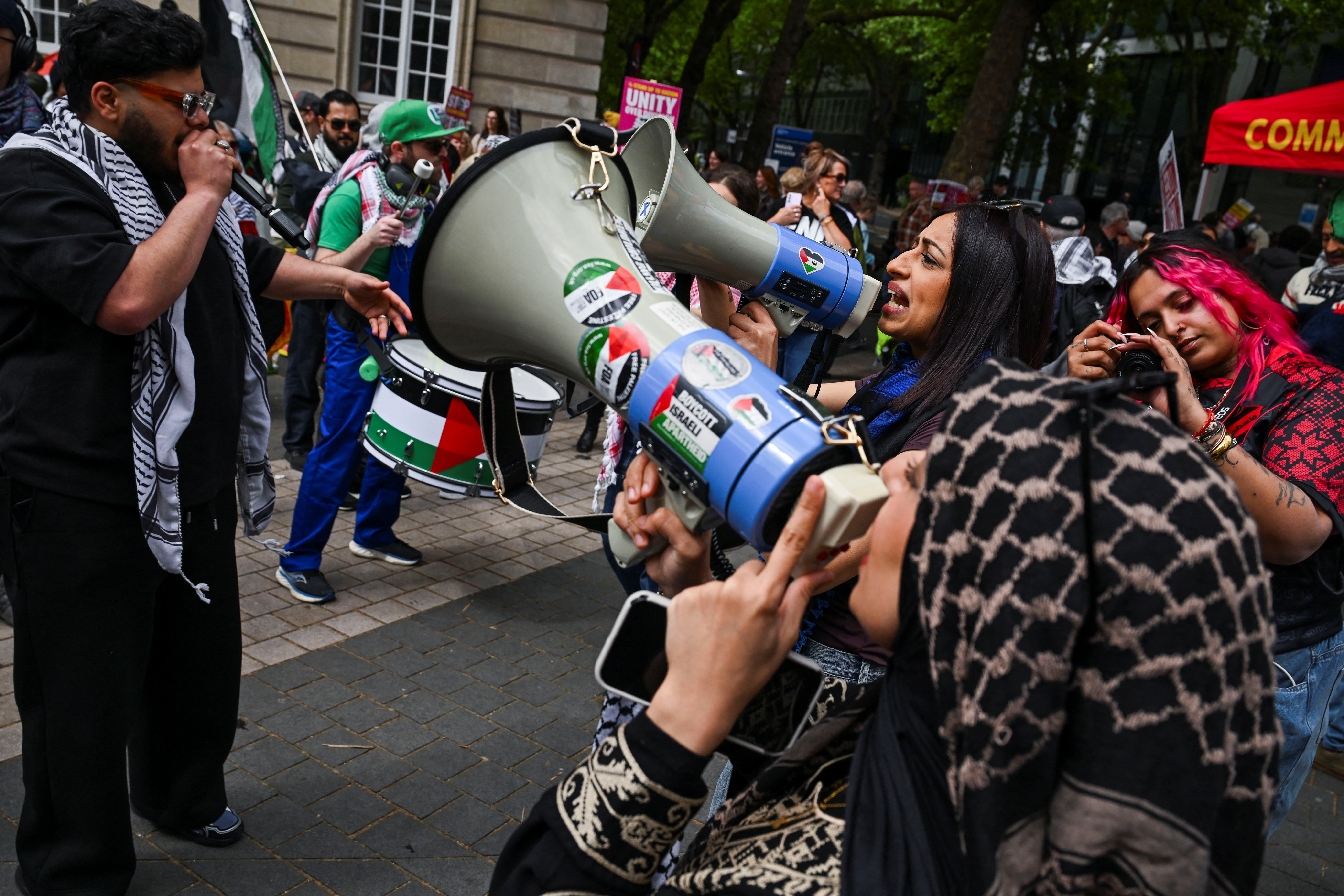درآمد کمپین همبستگی فلسطین از 7 اکتبر در بحبوحه نفوذ فزاینده بریتانیا پنج برابر شده است.