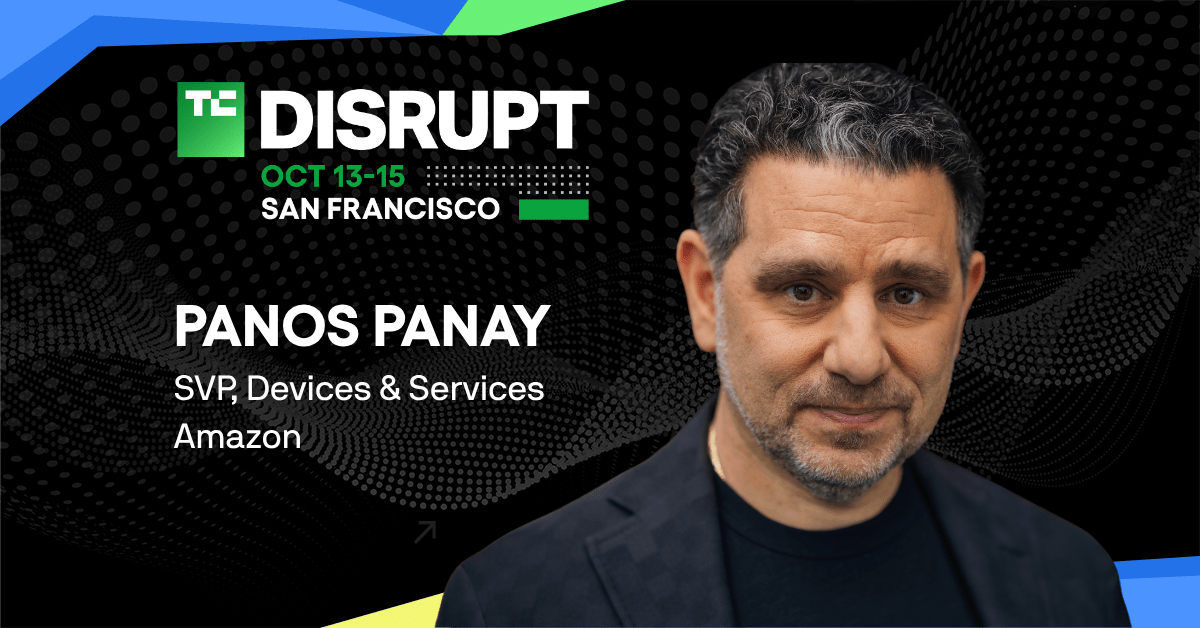 بعد از گوشی هوشمند چه می آید؟ Panos Panay از آمازون در TechCrunch Disrupt 2026 مورد بحث قرار خواهد گرفت