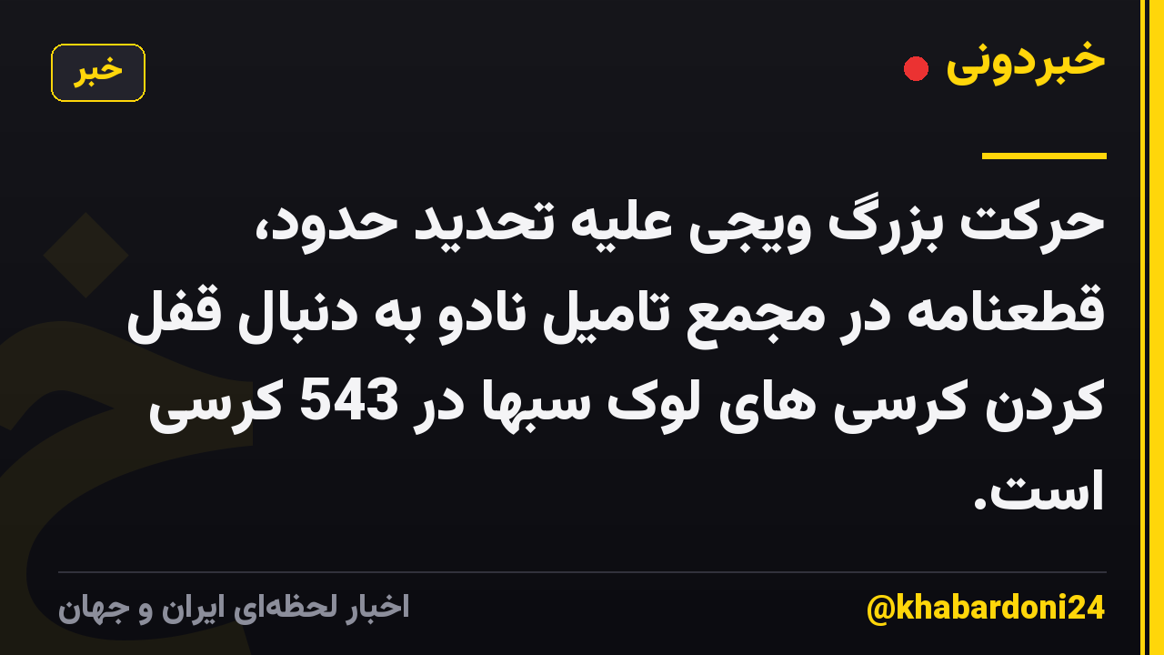 حرکت بزرگ ویجی علیه تحدید حدود، قطعنامه در مجمع تامیل نادو به دنبال قفل کردن کرسی های لوک سبها در 543 کرسی است.