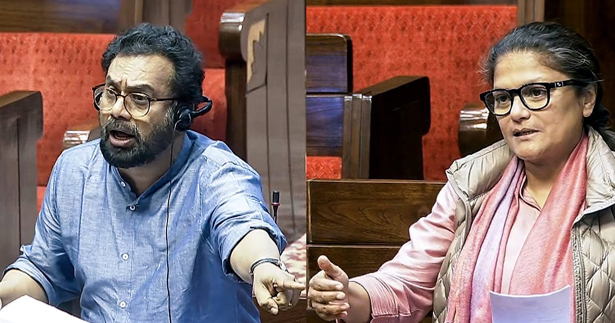 توهین "Lungiwala" نماینده BJP به نماینده CPM در RS باعث ایجاد اختلاف شد