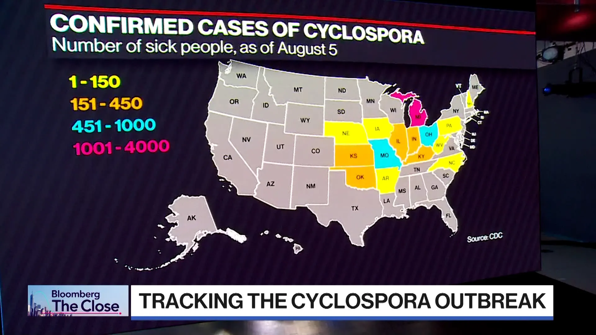 مسئول سابق CDC در مورد شیوع Cyclospora را تماشا کنید