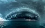 ابر هراس‌انگیز در آسمان نیوجرسی