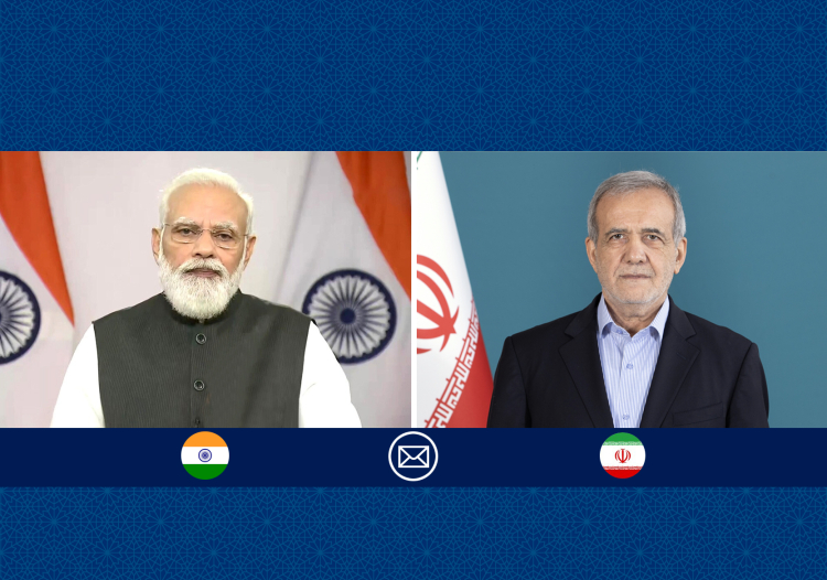 پزشکیان - ایران به دنبال تقویت روابط با هند است