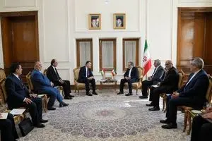 دیدار هیئت تاجیکستانی با عراقچی