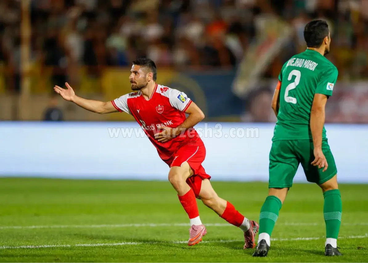 بازگشت محمد عمری به مدار گلزنی؛/ مورچه اتمی و یک شروع درخشان در پرسپولیس (عکس)