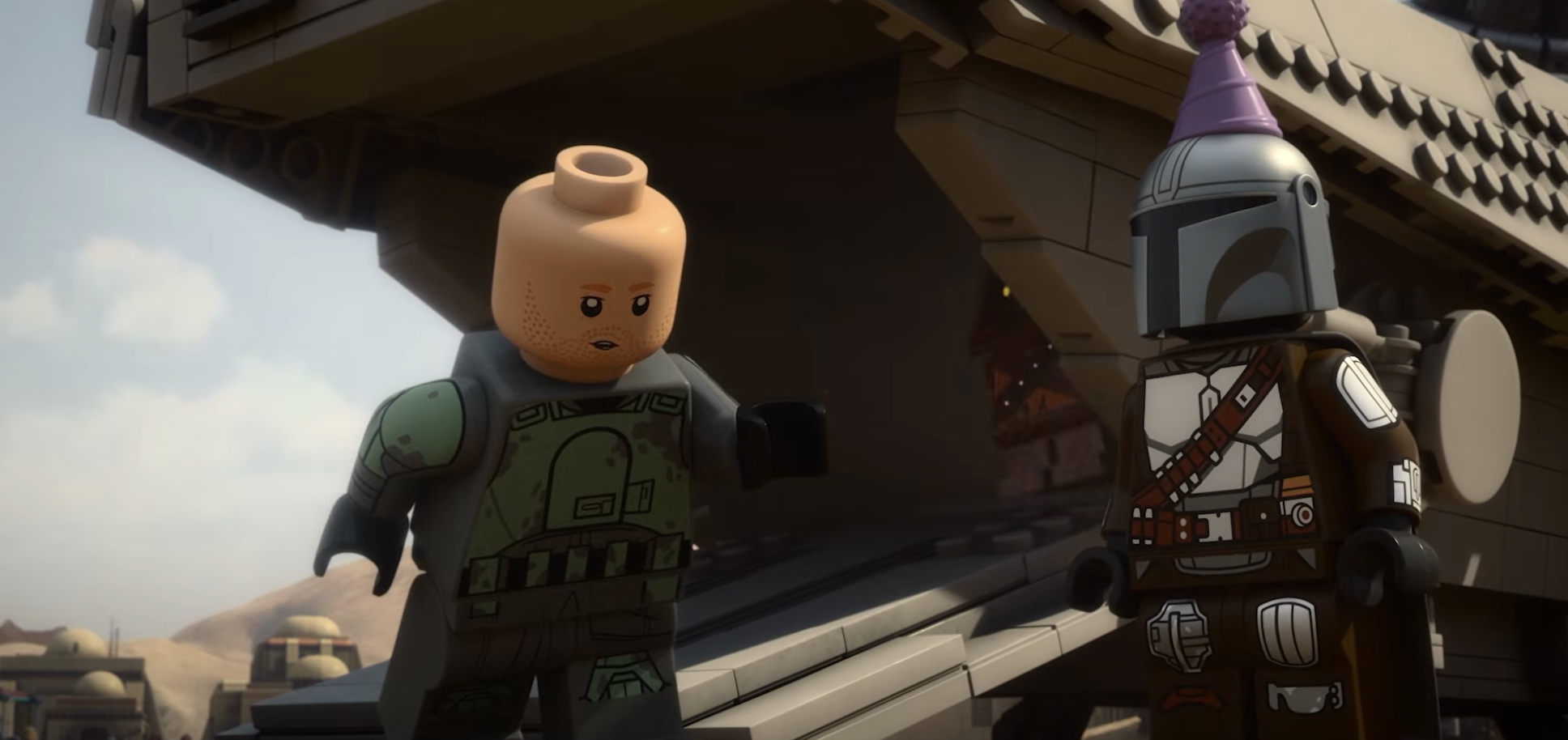 Lego Star Wars: The Mandalorian مملو از خنده، فلش بک و تعداد زیادی گروگو
