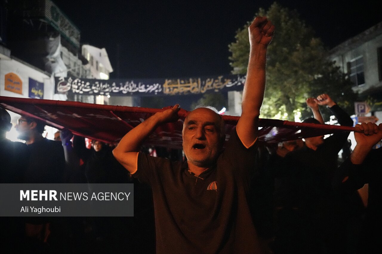 صد و شصت و هشتمین راهپیمایی شبانه ماسالیها در حمایت از رهبری