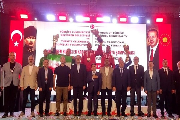 ایران نایب قهرمان جهان کشتی پهلوانی ترکیه شد