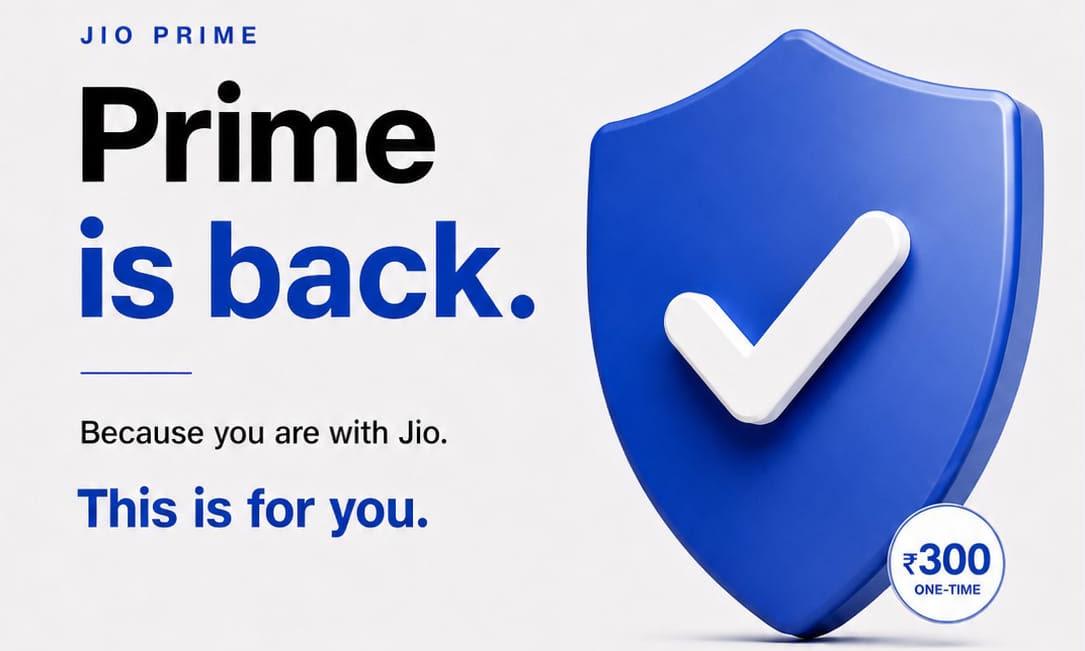 Jio دوباره عضویت Prime را با یکسال ضمانت قیمت معرفی می کند
