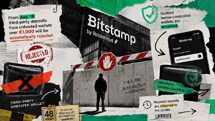 چرا پذیرش پرداخت‌های رمزنگاری بیش از 1000 یورو در Bitstamp می‌تواند دارایی‌های شما را از فردا مسدود کند؟