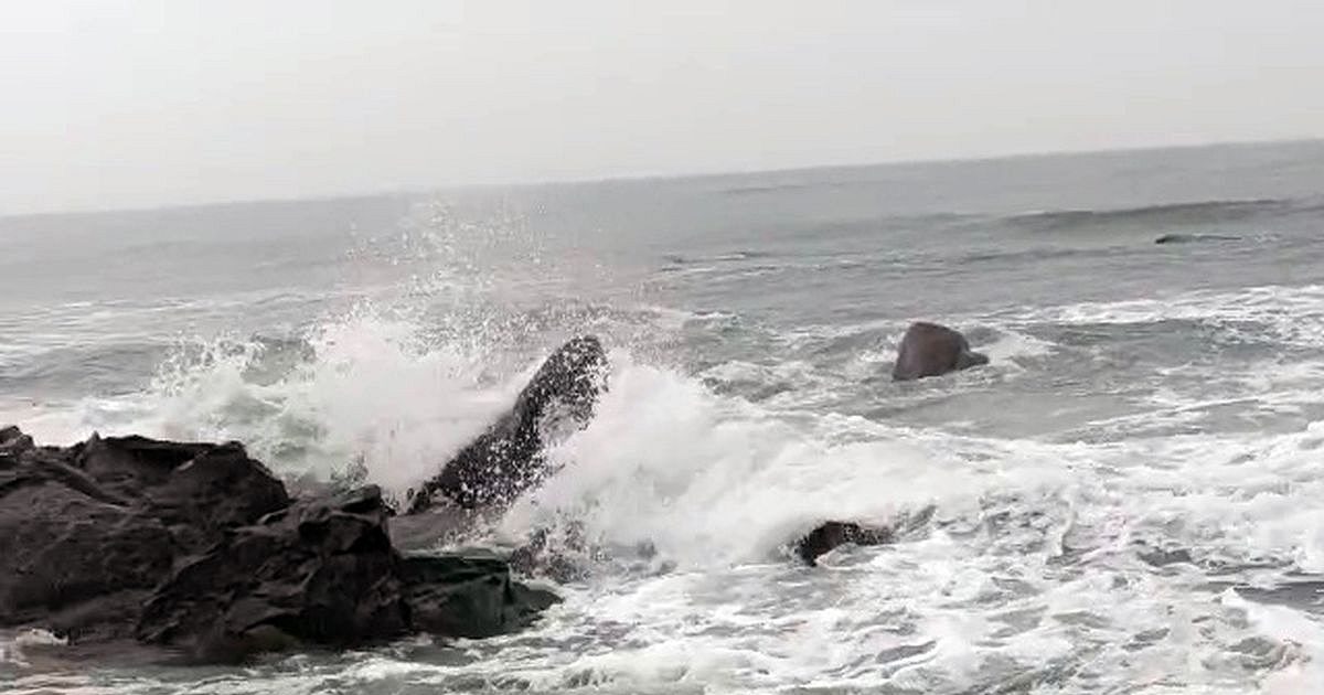امواج بلند، هشدار سیل برای TN، سواحل کرالا صادر شد