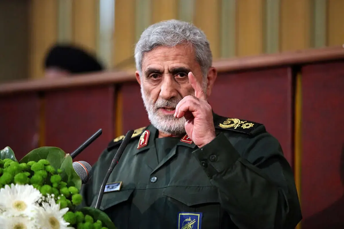 سردار قاآنی: غاصبان فلسطین در سرزمینهای اشغالی دچار «سرطان اجتماعی» شدهاند