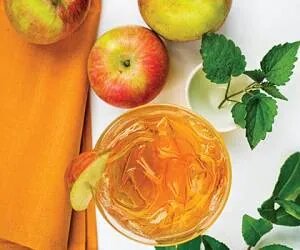 تاکنون یخ چای با طعم نعنا و سیب خوردهاید؟