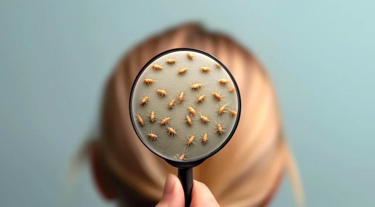 آرایشگر زن در حال گرفتن شپش سر یک زن جوان در دوره قاجار + عکس