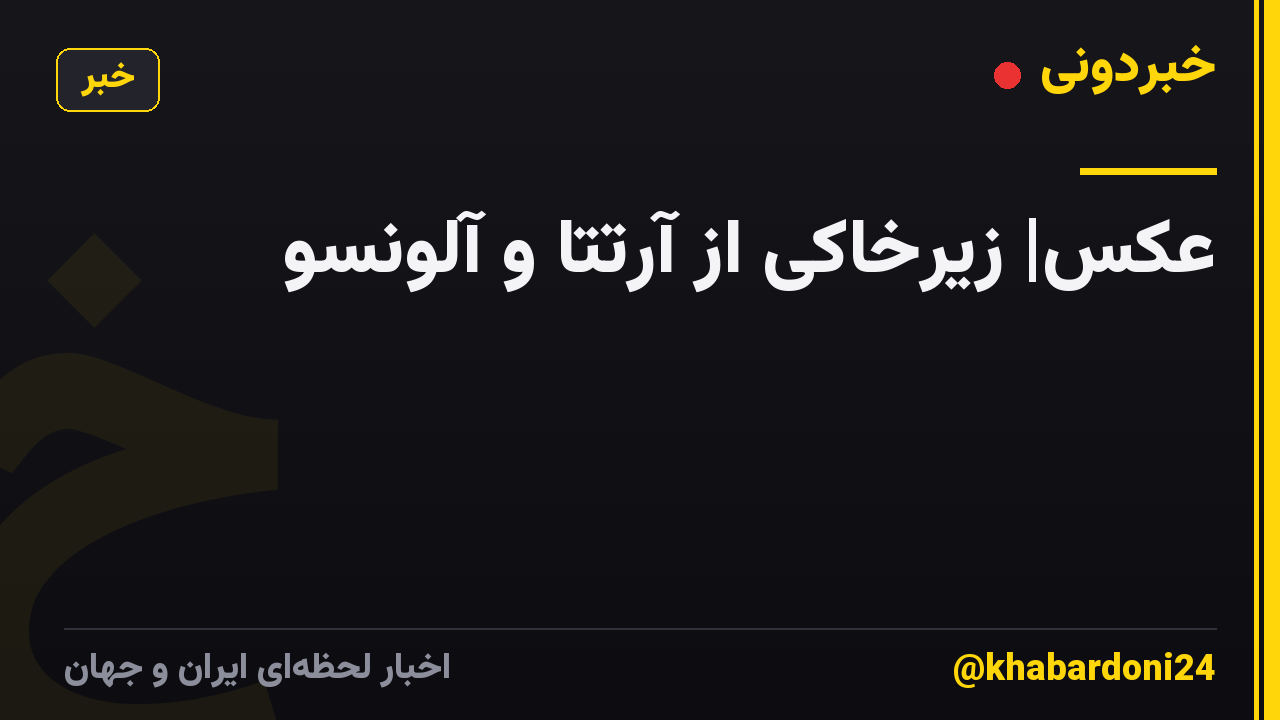 عکس| زیرخاکی از آرتتا و آلونسو