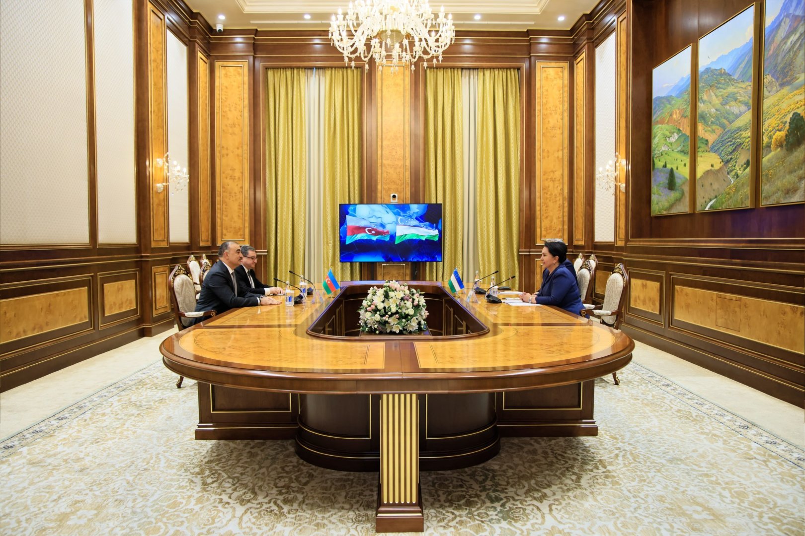 ازبکستان و آذربایجان روابط پارلمانی را تحت روابط متفقین تعمیق می دهند