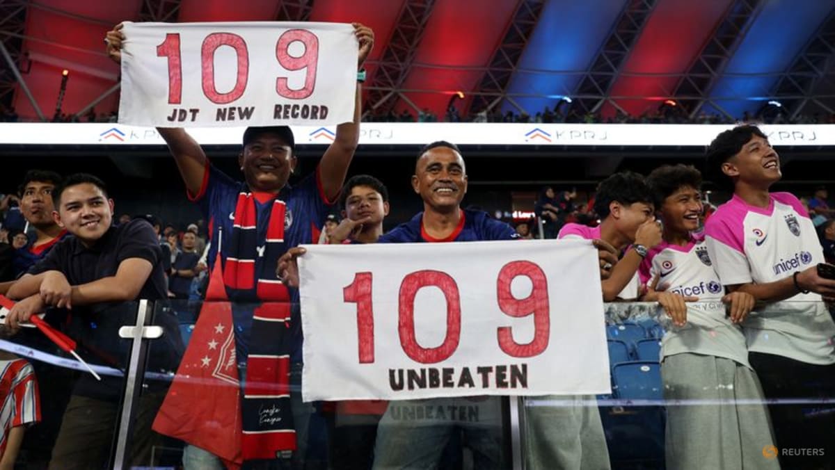 JDT مالزی در صد و نهمین مسابقه لیگ جهانی بدون شکست ماند