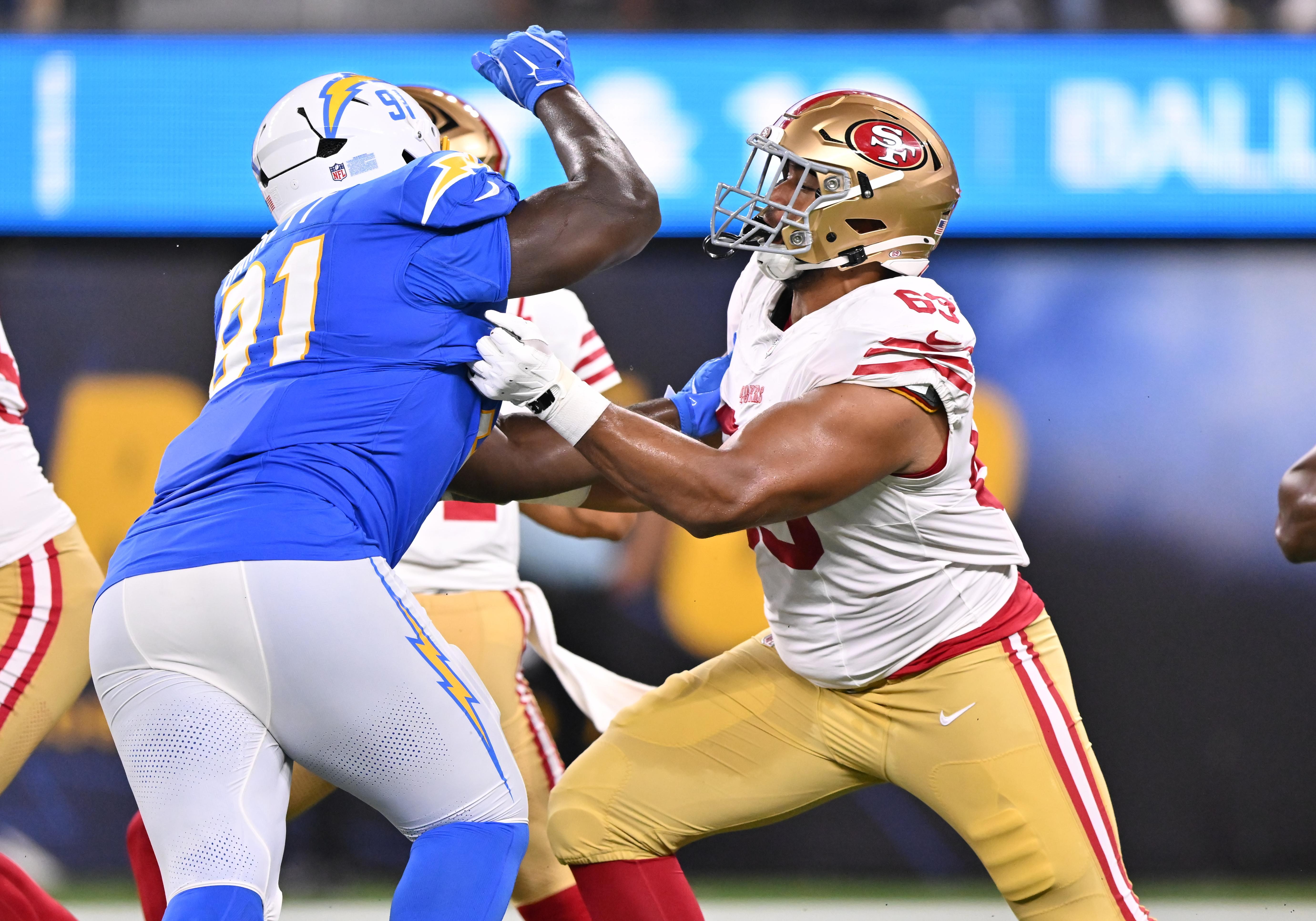 8 برنده و 2 بازنده از پیش فصل 49ers بر Chargers پیروز شدند