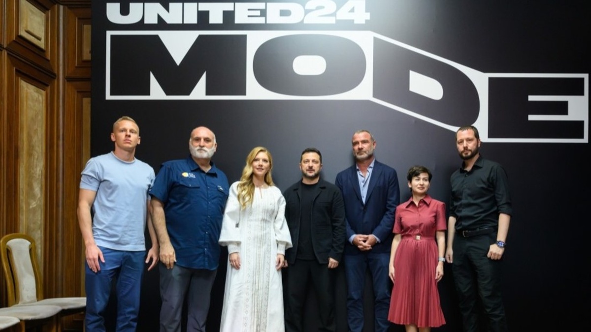 دیدار زلنسکی با سفرای پلتفرم جمع آوری کمک مالی UNITED24 - اینترفاکس-اوکراین