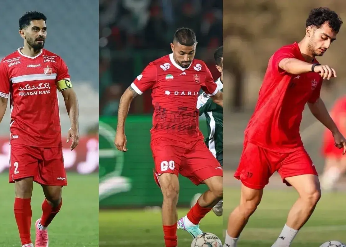 حضور سه وینگر در سیرجان؛/ لشگر مهاجران پرسپولیس با لباس زرد! (عکس)