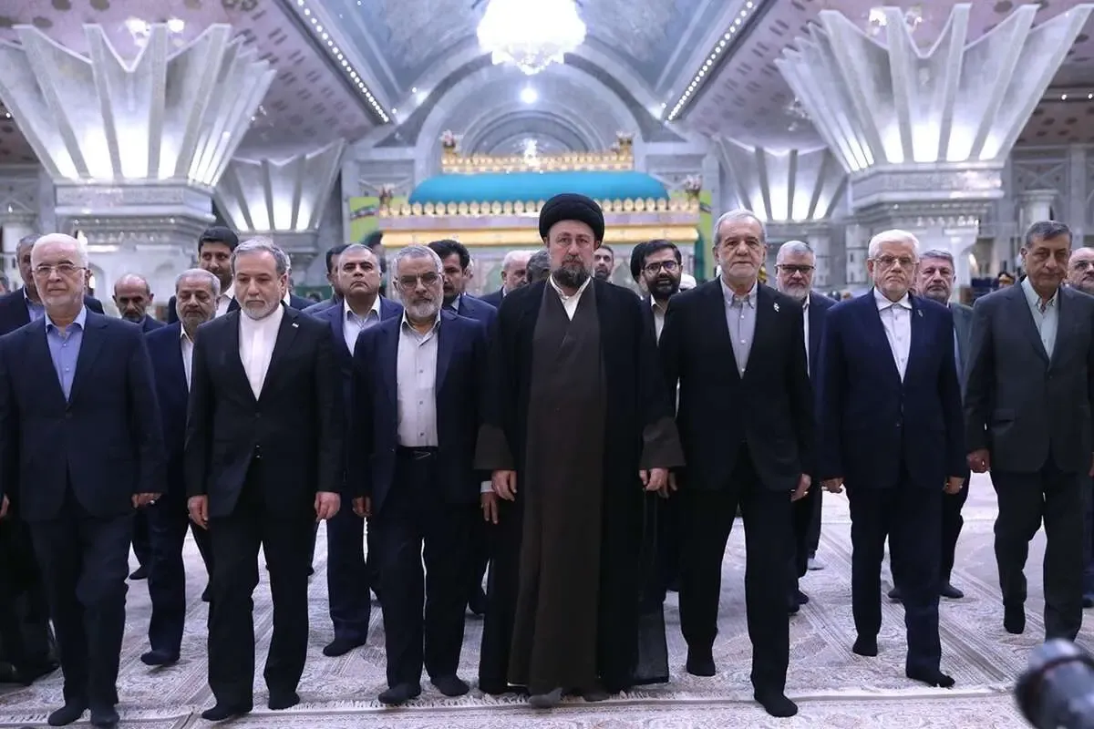 حذف عجیب بخش‌هایی از سخنان پزشکیان و سیدحسن خمینی از خبر تلویزیون
