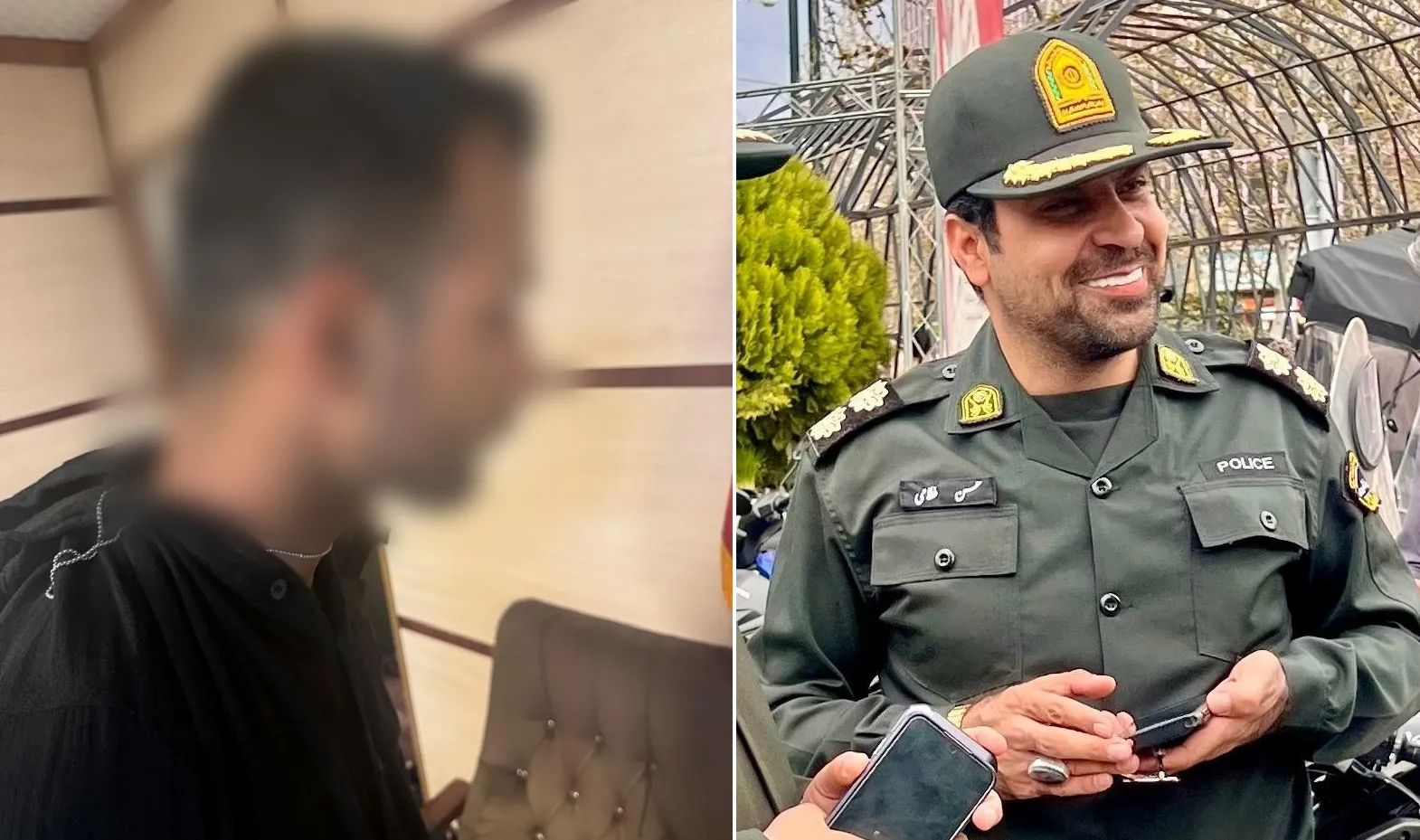 پایان کار سارق حرفهای موتورسیکلت در منطقه یک تهران