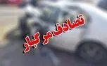 حادثه رانندگی مرگبار در محور گرمسار به سمنان با 3 کشته و 12 مصدوم