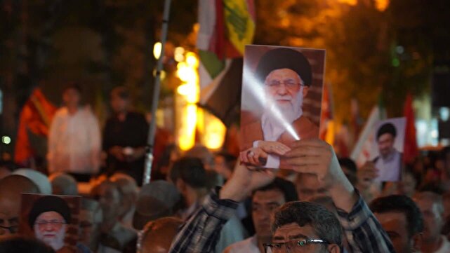 حماسه آفرینی مردم انقلابی خوی در قرارهای شبانه + عکس