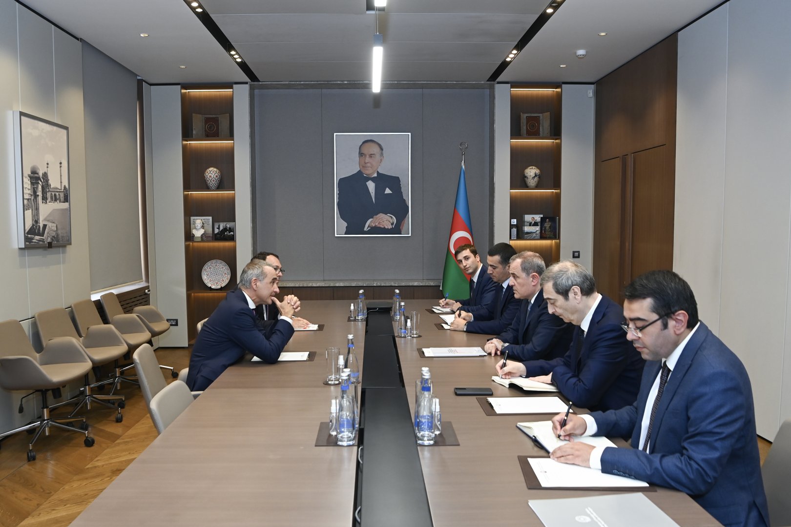 وزارت خارجه آذربایجان رئیس سازمان امنیت و همکاری اروپا را در مورد روند صلح با ارمنستان آگاه کرد (عکس)