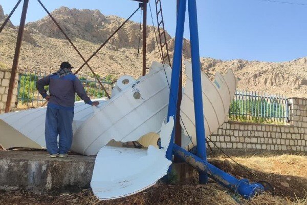 آب شرب ۷۰۰ خانوار روانسر پس از ۴ ساعت پایدار شد