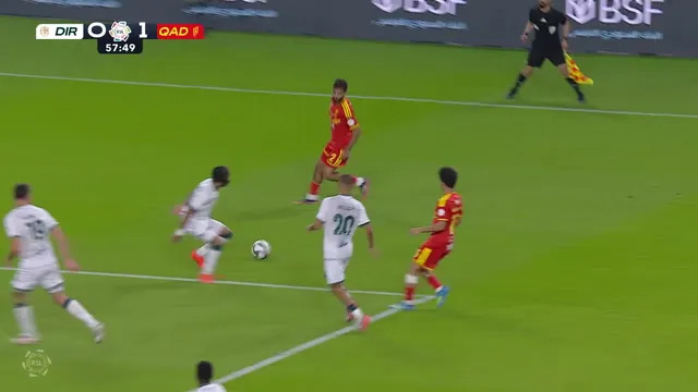 باشگاه دیریه – القادسیه 0 - 2 | گل – یولیان کوئینونز