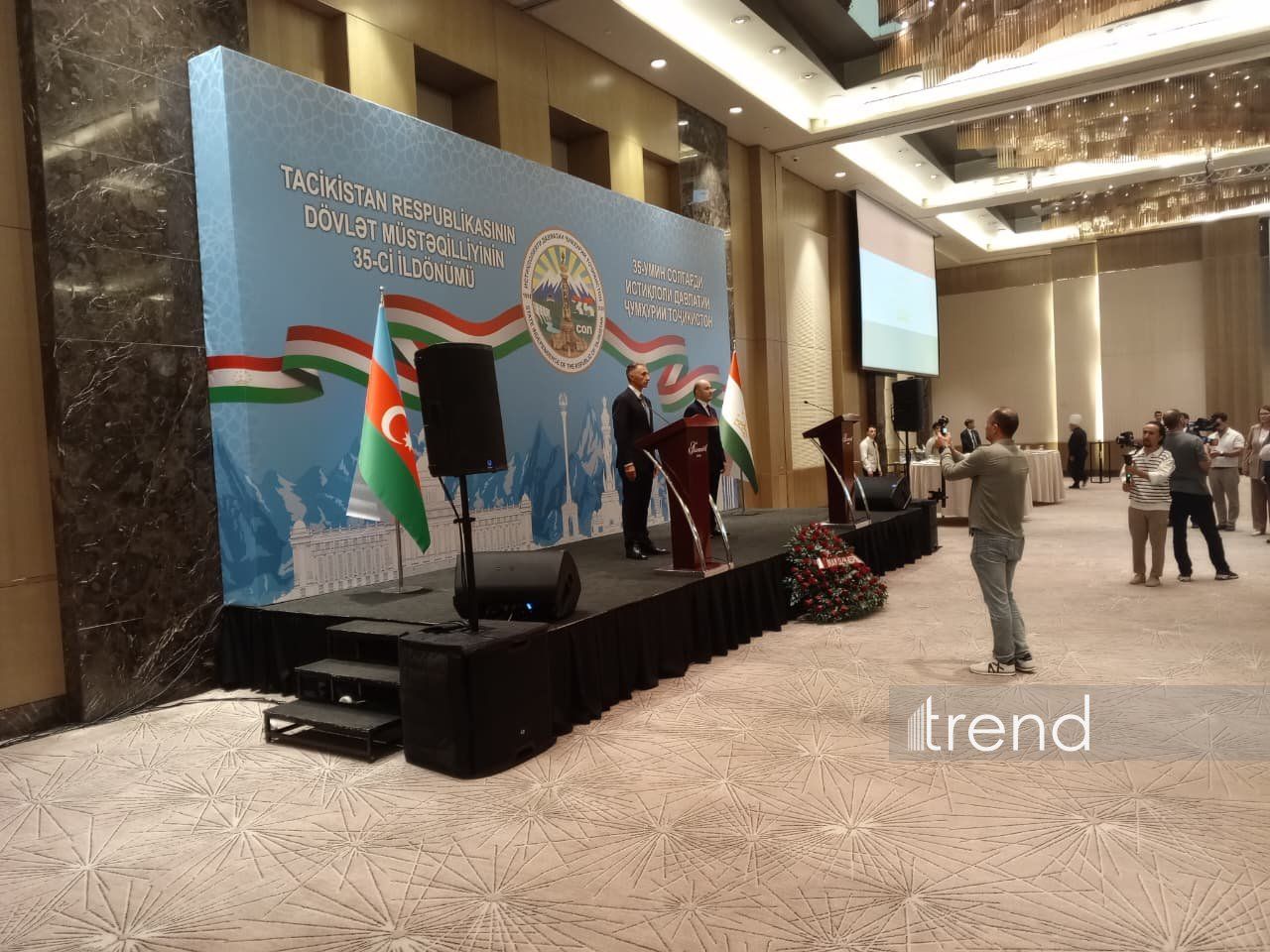 باکو میزبان مراسم سی و پنجمین سالگرد استقلال تاجیکستان (عکس)