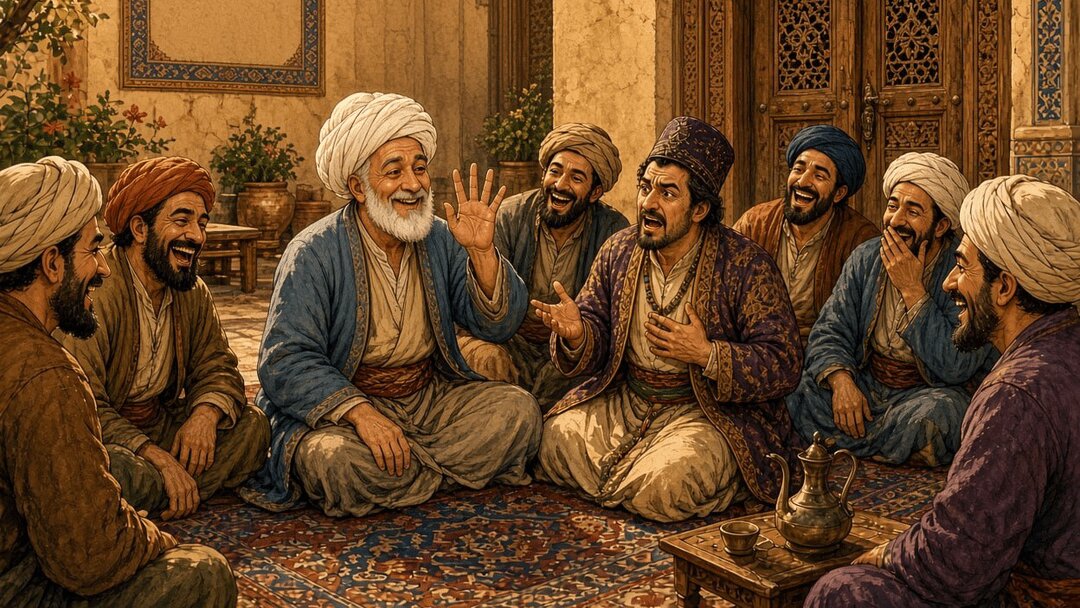 ملا نصرالدین تا آخر عمر ۴۰ ساله ماند! | راز پاسخ هوشمندانهای که رقیبانش را غافلگیر کرد