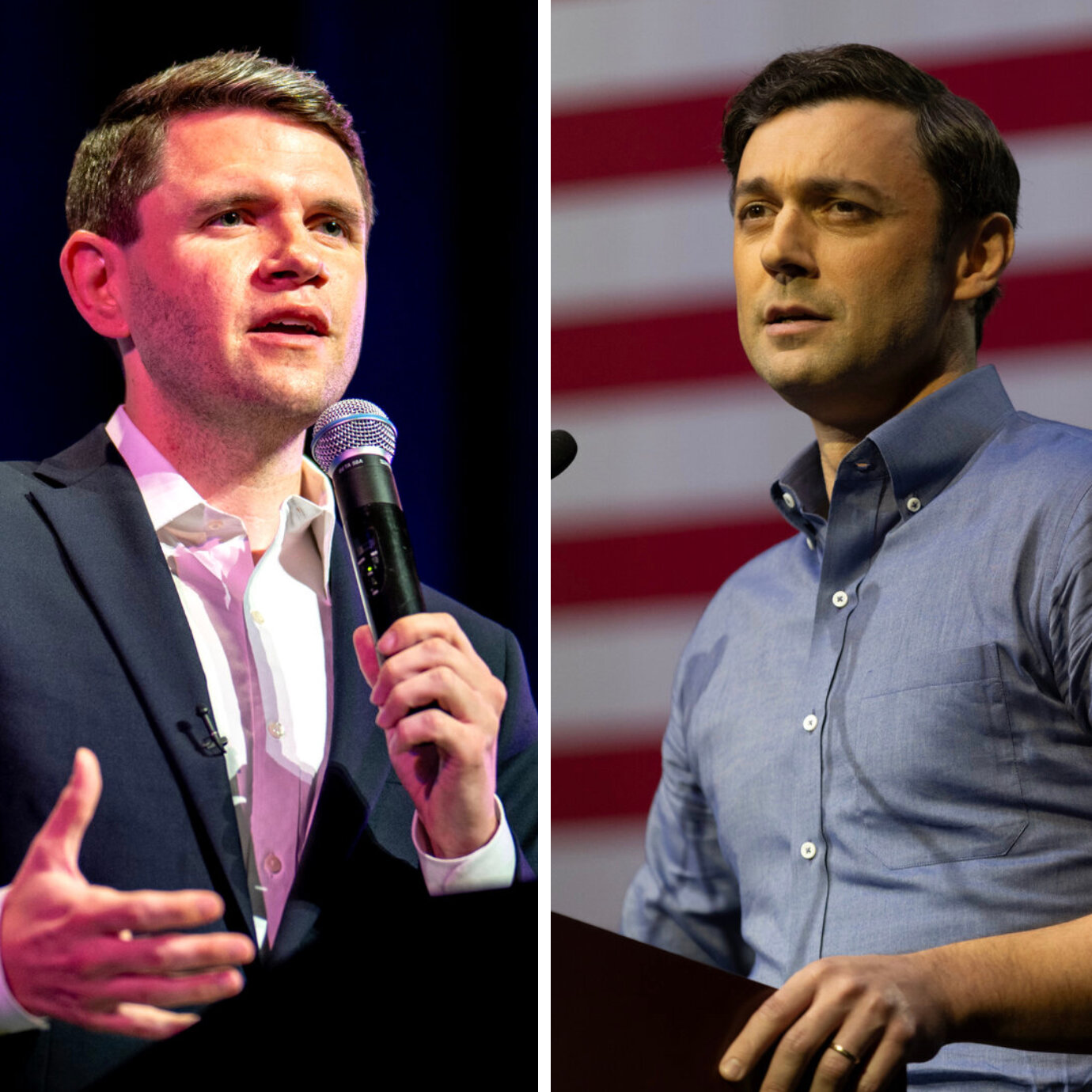 Ossoff و Talarico رویداد جمع آوری سرمایه را در هالیوود به اشتراک می گذارند