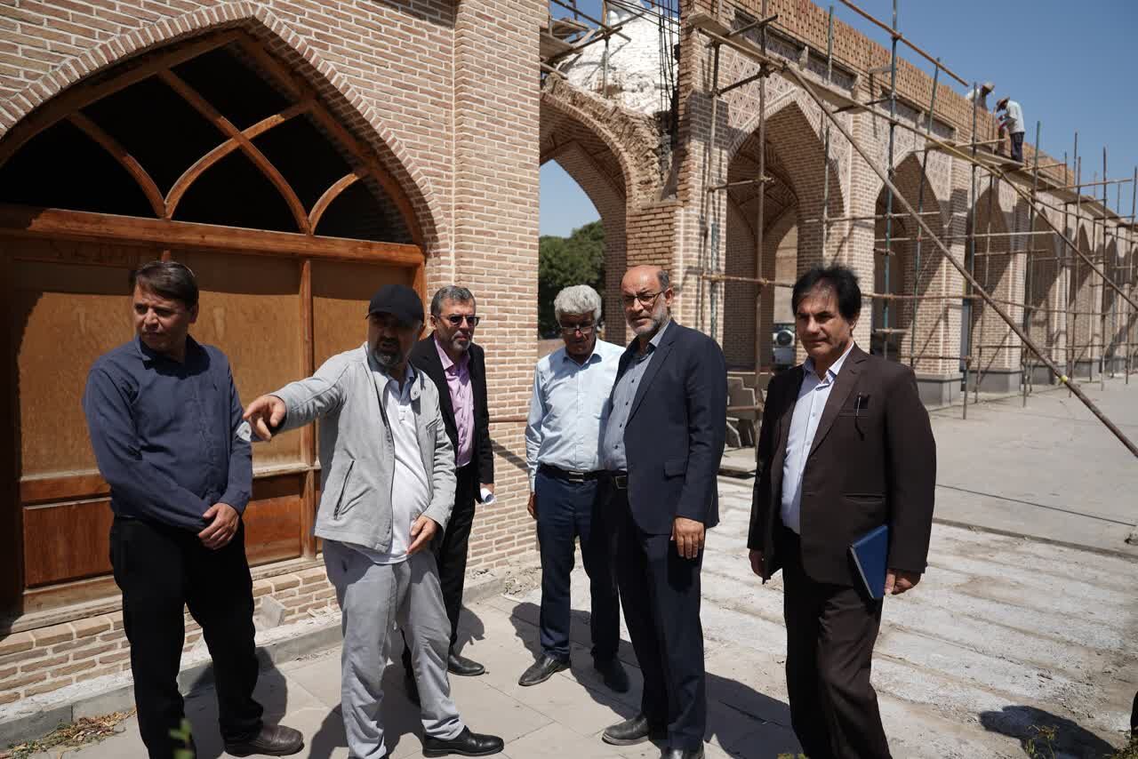 مرمت بقعه شیخ صفی‌الدین اردبیلی ادامه دارد
