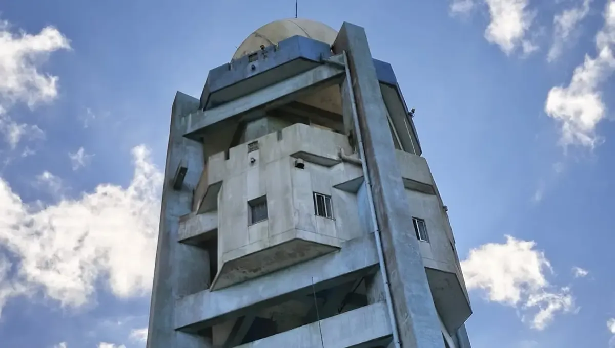معماری جالب رادار هواشناسی با کمک مالی ژاپن (+عکس)