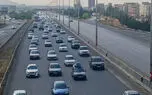 وضعیت ترافیک در معابر و بزرگراههای پایتخت