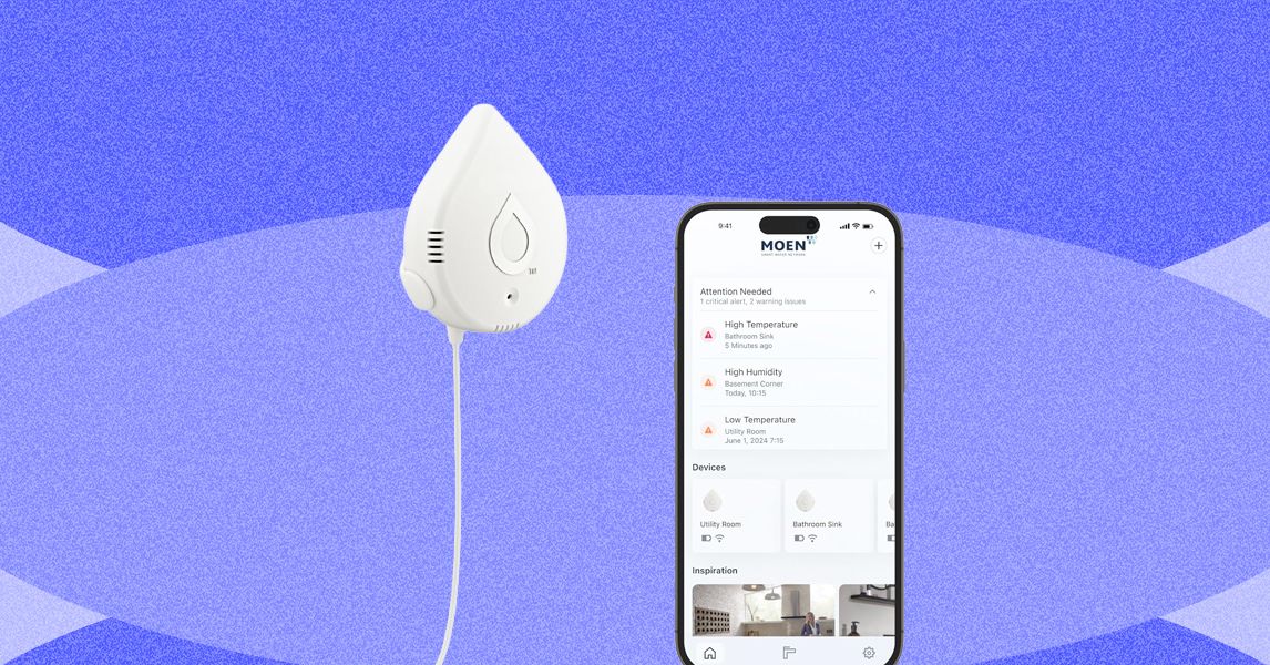 بهترین آشکارسازهای نشت آب (2026): Moen، Phyn، TP-Link