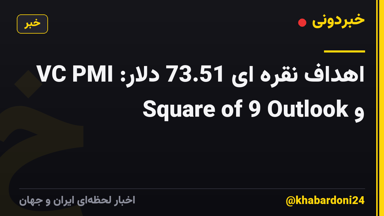 اهداف نقره ای 73.51 دلار: VC PMI و Square of 9 Outlook