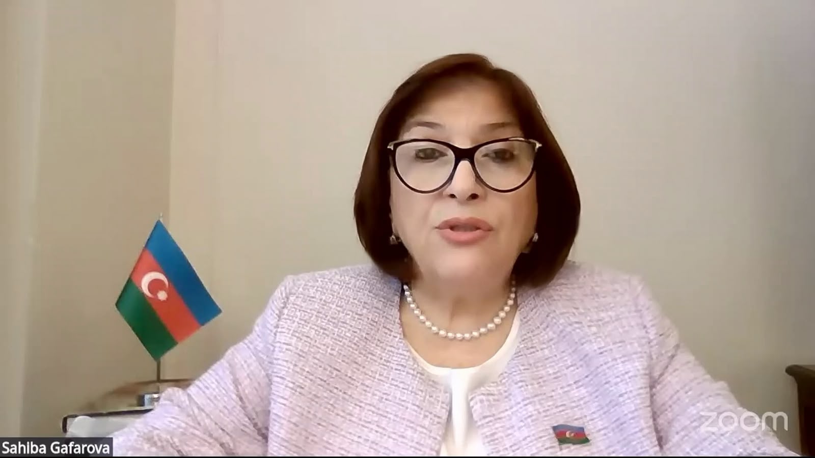 سخنرانی رئیس مجلس آذربایجان در چهارمین کارگاه بین المللی دانشگاهیان و نمایندگان مجلس (عکس)