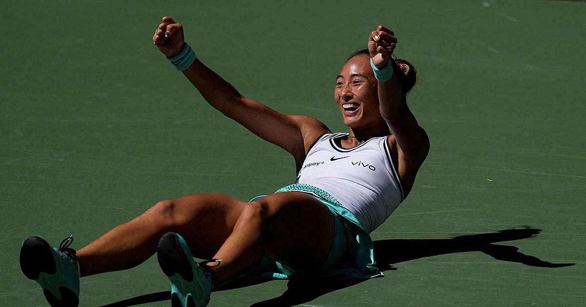 US Open PIX: مبارزه خیره کننده Qualifier Zheng، Swiatek را همهمه می کند