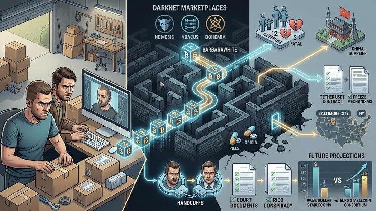 FBI از مسیر بیت کوین برای گره زدن برادران جکسونویل به پرونده مواد مخدر Darknet استفاده می کند
