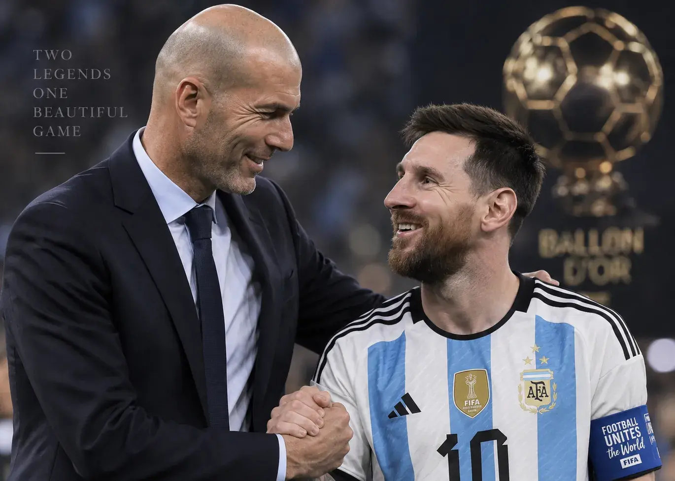 ‫اگر هنوز در GOAT بودن او شک دارید فوتبال نمی‌فهمید/ زیدان برنده توپ طلا را اعلام کرد: قطعا لیونل مسی!