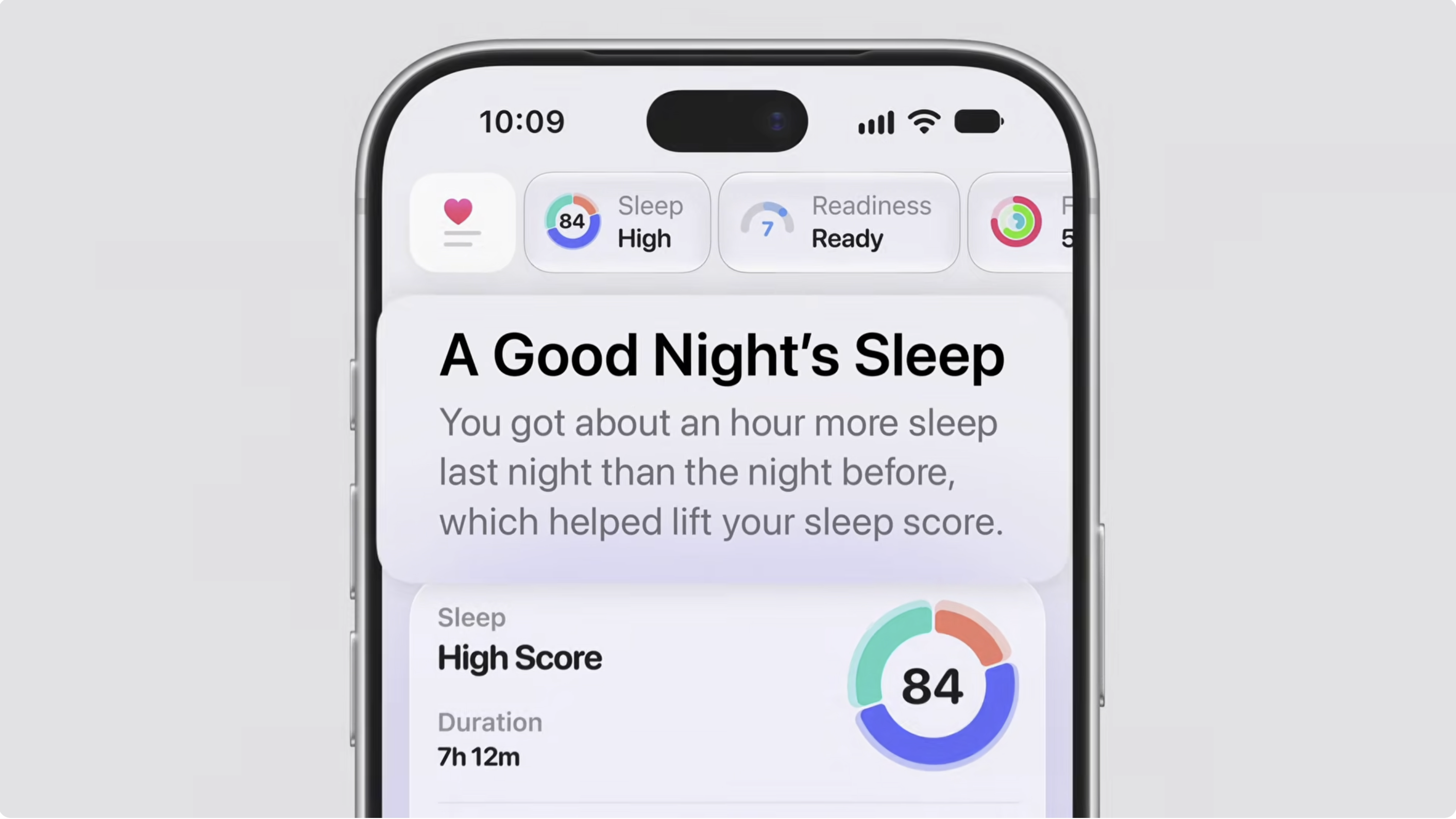 اپل یک برنامه بهداشتی بازطراحی شده با امتیاز آمادگی را معرفی کرد