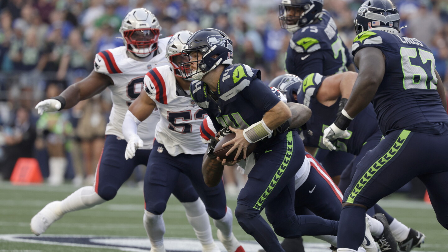 Seahawks بازگشت QB Sam Darnold امشب را رد کرد