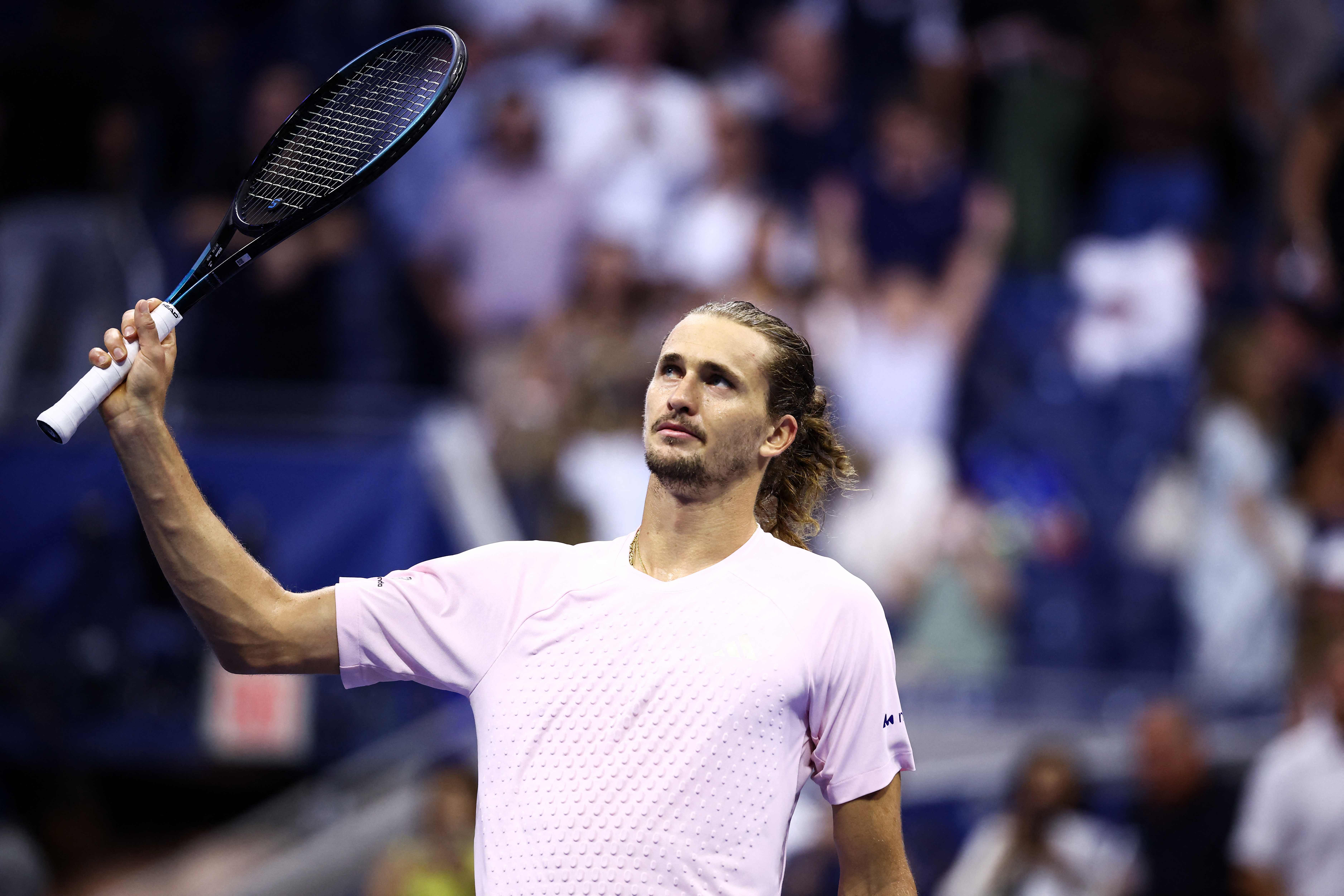 US Open 2026: Zverev از فین د زاندشولپ گذشت و به نیمه نهایی رسید