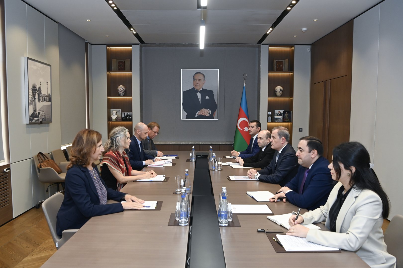 آذربایجان و اتحادیه اروپا در مورد چشم انداز توافق دوجانبه جدید گفتگو کردند (عکس)